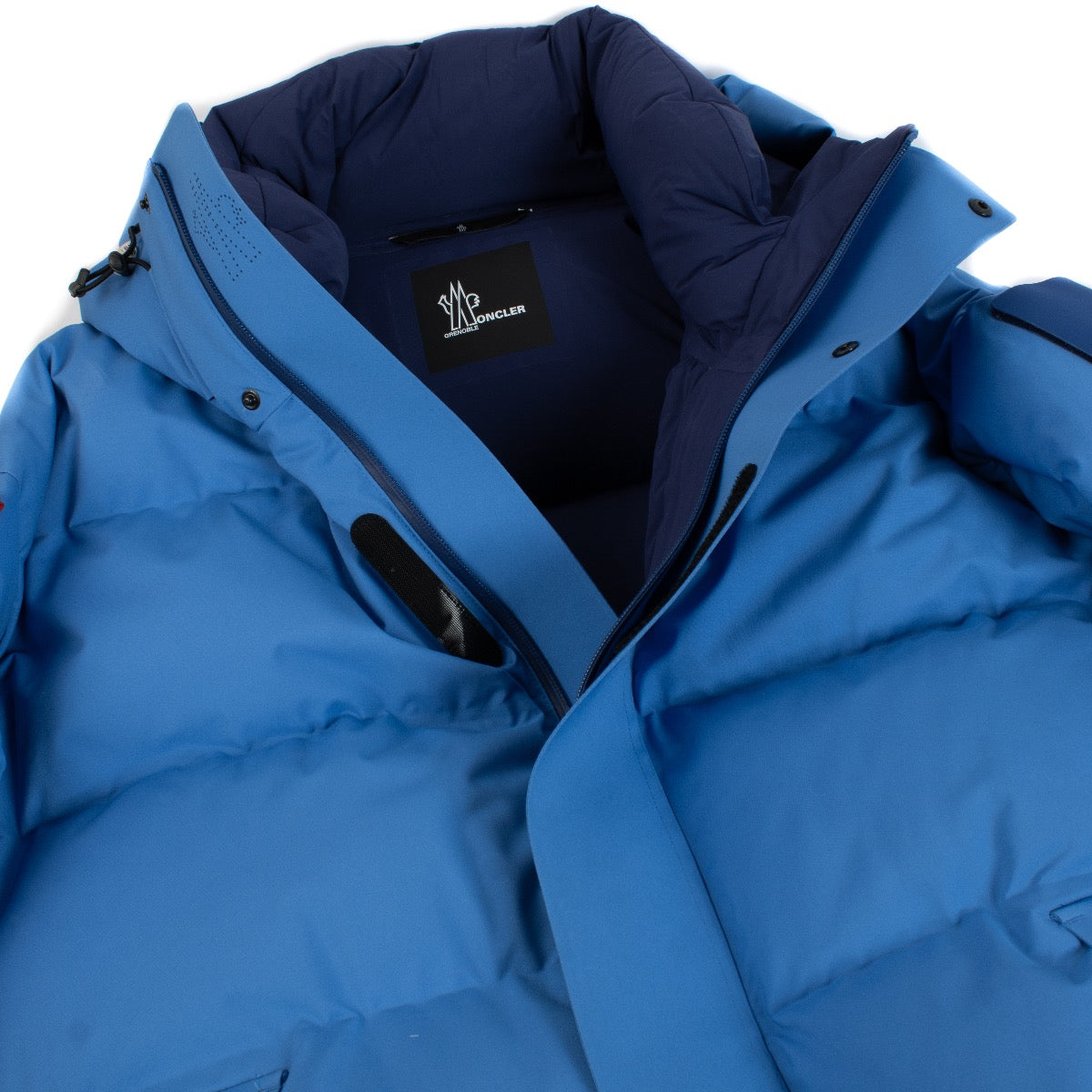 shop 100% authentic second hand Moncler Blue Taku Giubbotto Grenoble Jacket - Size 3 on Labellov.com