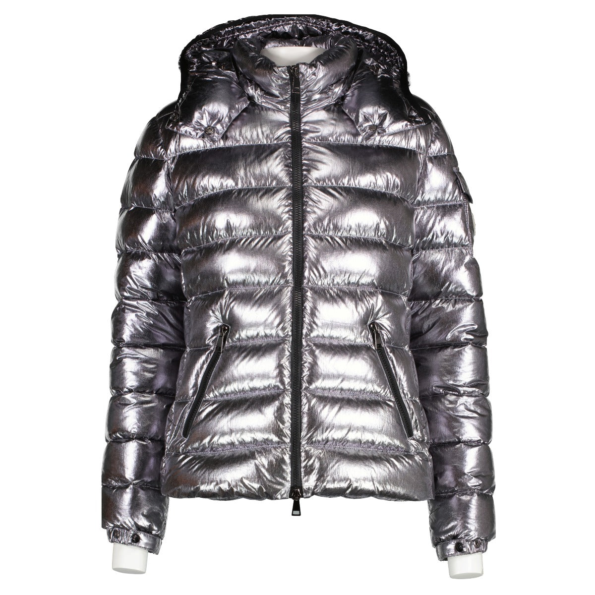 Moncler Metallic Bady Short Down Jacket