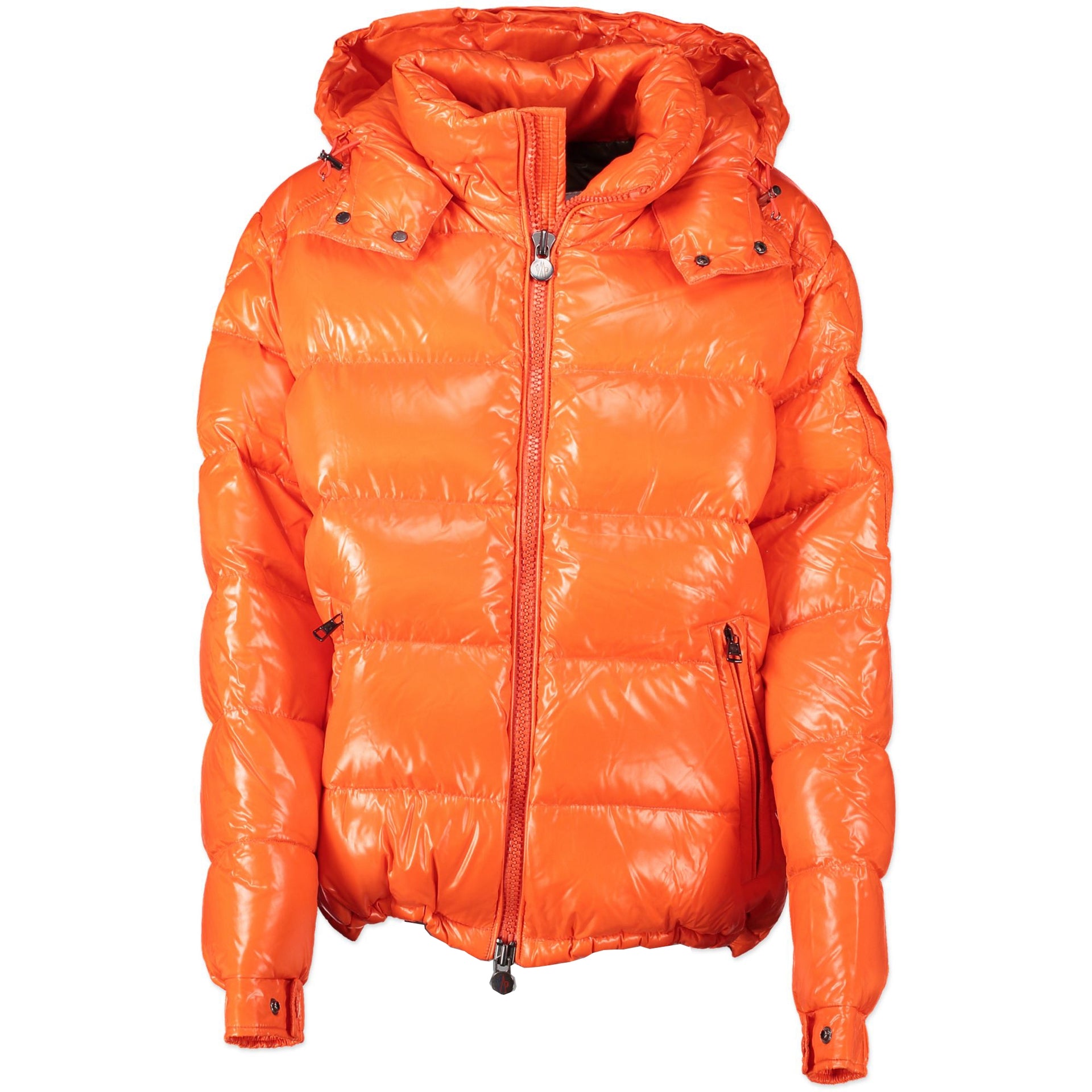 Moncler Orange Puffer Jacket - Size 2 - kopen en verkopen aan de beste prijs online