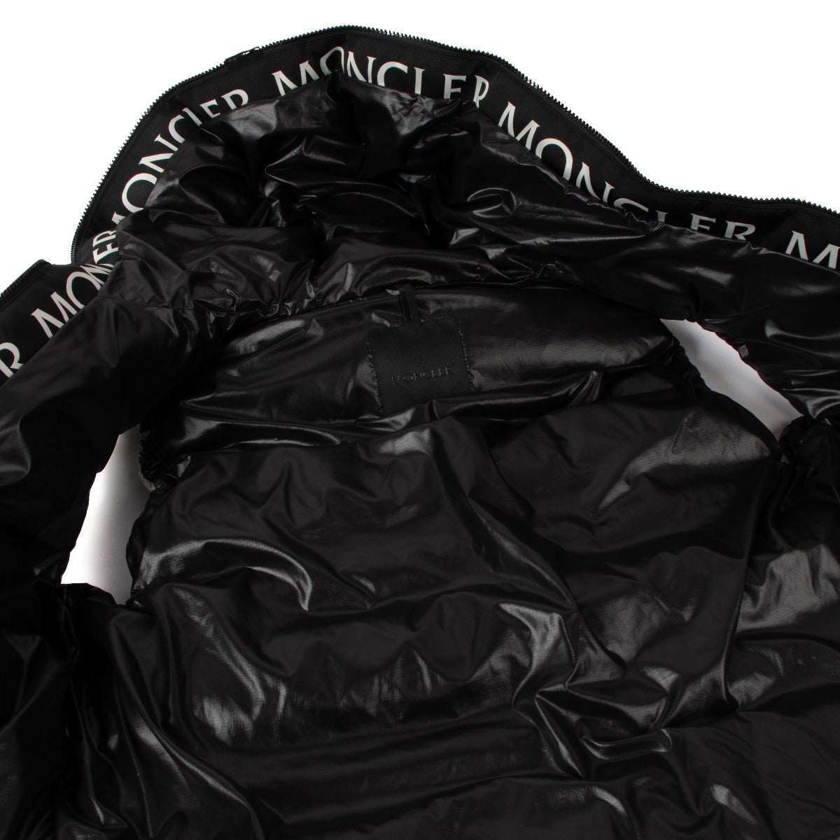 Moncler Lichtgrijze Weser Donsgilet - Maat 0