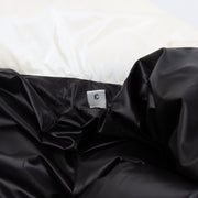 shop 100% authentic second hand Moncler Pearly White Down Jacket - Size 3 on Labellov.com