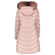 Moncler Pearly White Aphia Down Coat