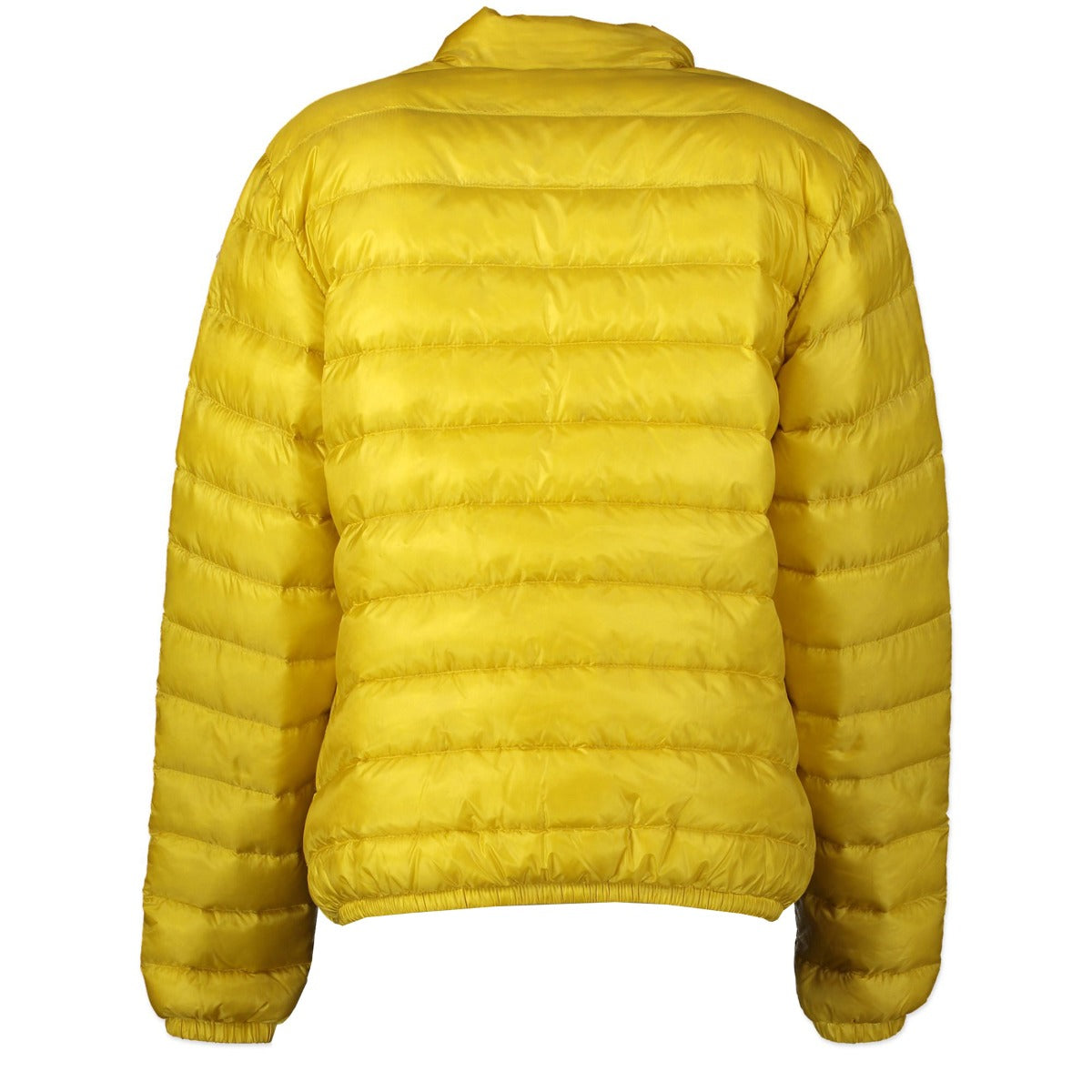 winkel veilig online Moncler geel jack tweedehands