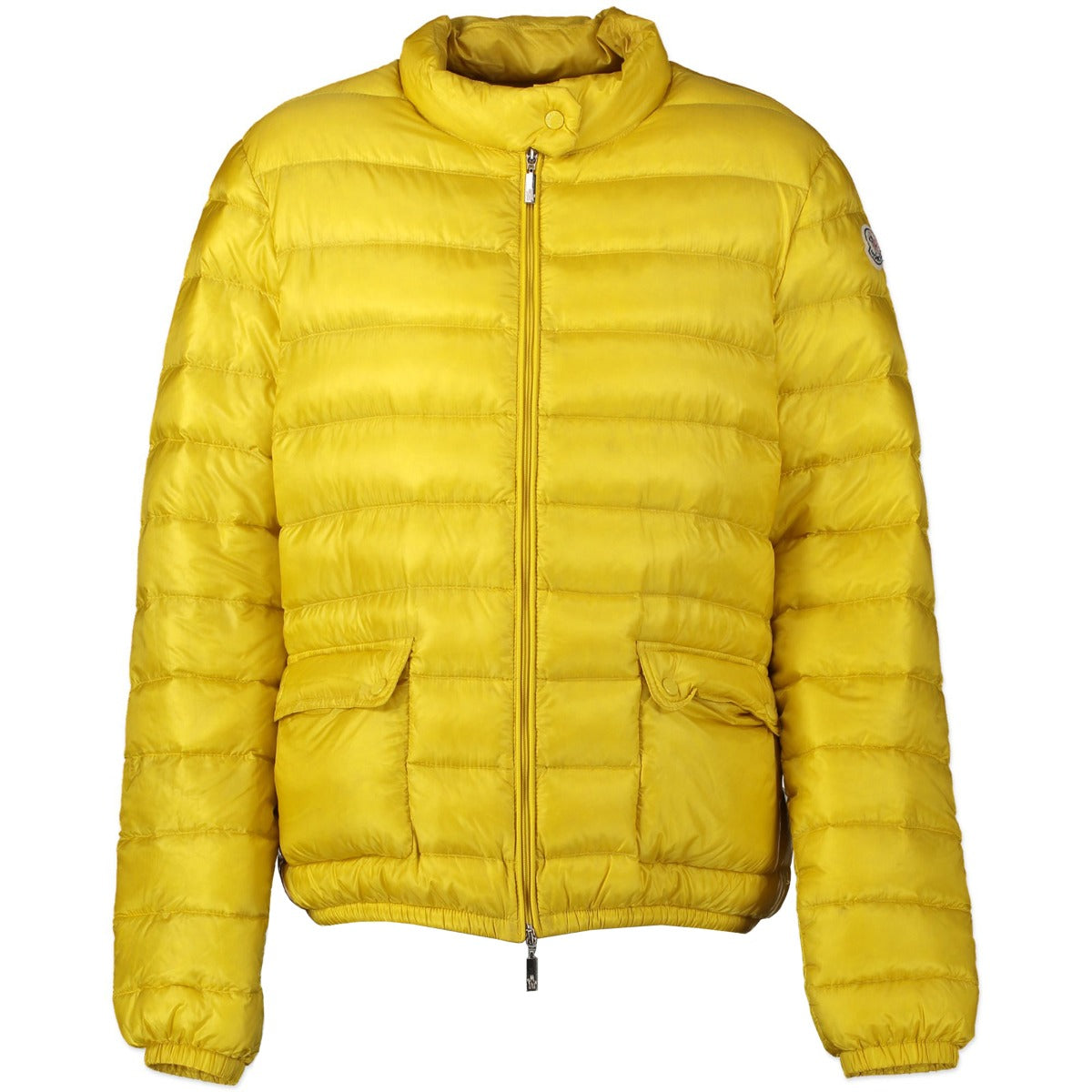shop safe online Moncler yellow Lans Down jacket secondhand