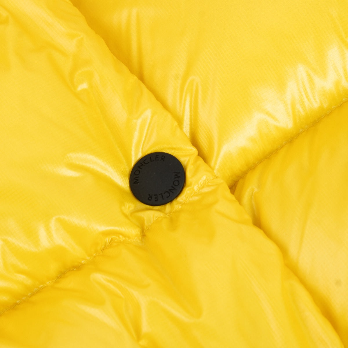 Moncler Grenoble Geel Resy Donsgilet - Maat 3
