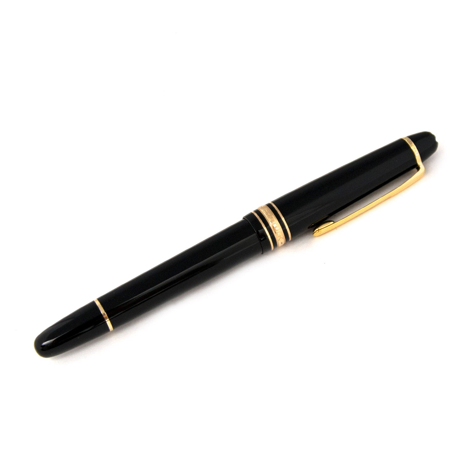 Buy safe online at labellov.com Montblanc Meisterstuck 149 Gold Trim Fountain Pen.