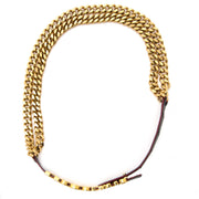 Moschino Gold Toned Chain Belt now online at labellov.com for the best price
