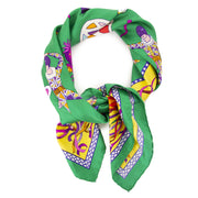 Authentic vintage Moschino printed scarf buy online LabelLOV