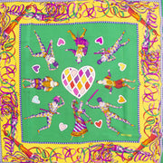 Authentieke tweedehands Moschino printed scarf shop online LabelLOV