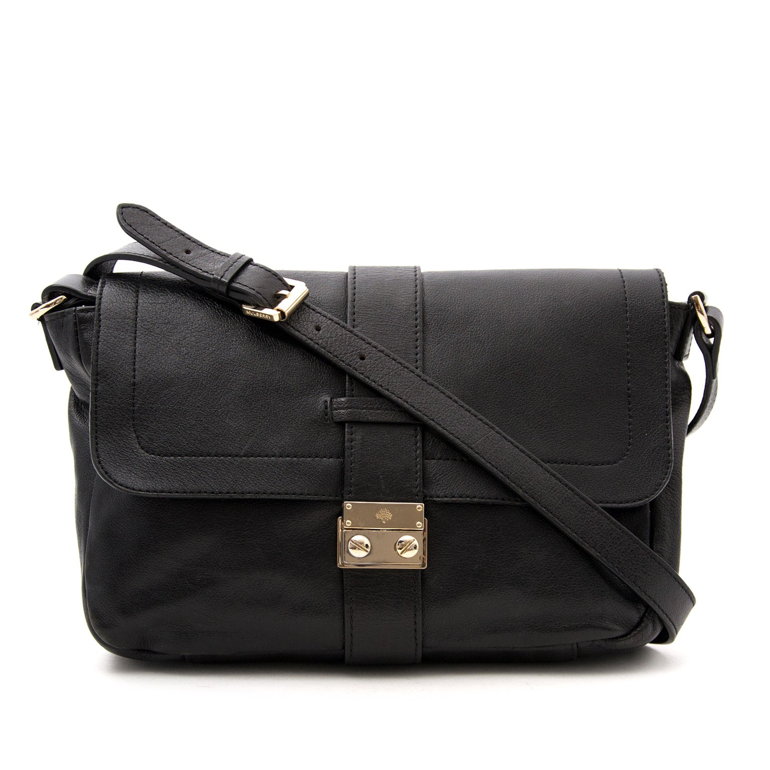 Mulberry Black Cross Body Bag now online at labellov.com