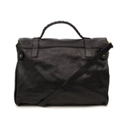 Koop een tweedehands Mulberry Black Alexa Satchel online