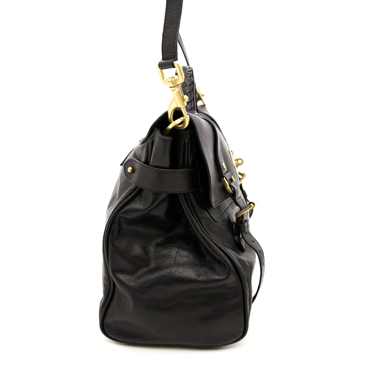 Acheter un Mulberry Black Alexa Satchel en ligne