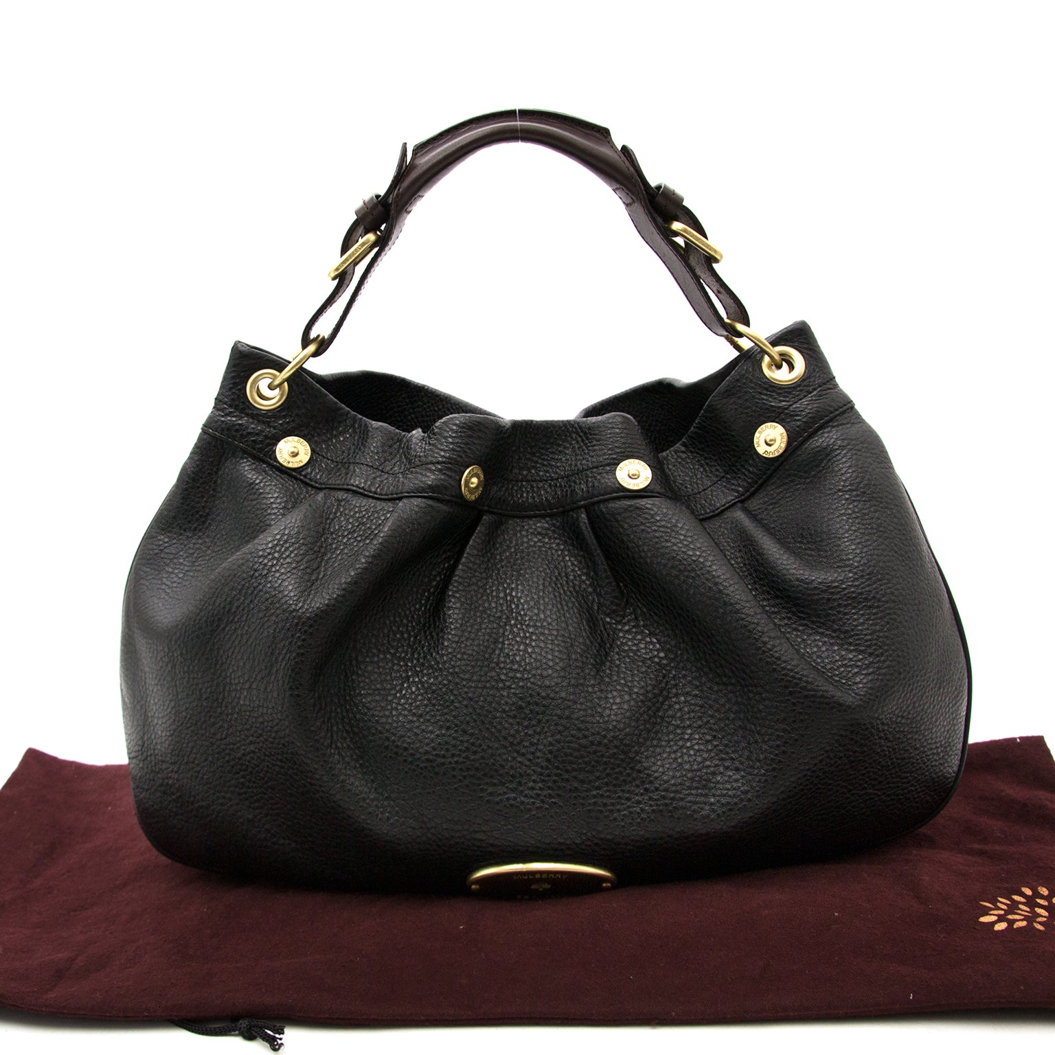 Mulberry Mitzy Handtasche Aus Schwarzes Leder heute online auf labellov.com gegen den besten Preis.