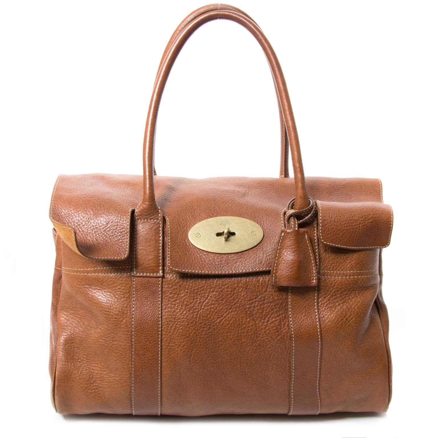 koop Mulberry Cognac Bayswater Shoulderbag bij labellov aan de beste prijs