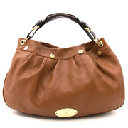 Mulberry Camel Leather Mitzy Top Handle Bag now online at labellov.com at the best price.
