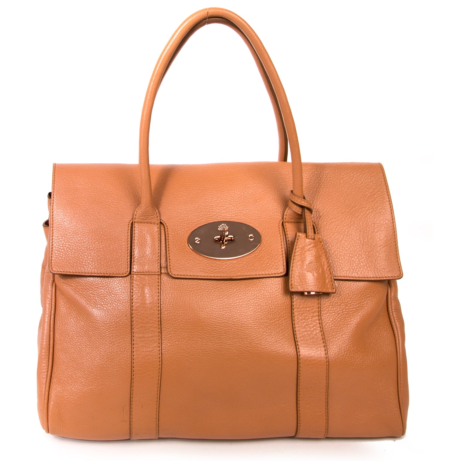 Mulberry Bayswater Chestnut Leather Bag