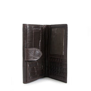Mulberry Croco Embossed Brown Leather Wallet
