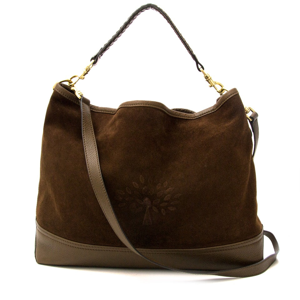 Mulberry Brown Suede Bag aan de beste prijs bij Labellov Antwerpen
