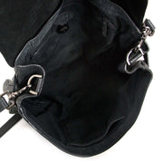 mulberry alexa oversized shiny grey shoulder bag now for sale at labellov vintage fashion webshop belgium
