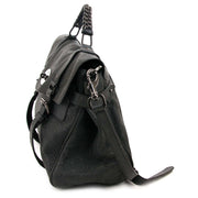 mulberry alexa oversized shiny grey shoulder bag now for sale at labellov vintage fashion webshop belgium