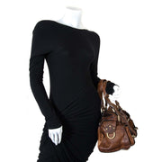 mulberry brown python roxanne bag now for sale at labellov vintage fashion webshop belgium
