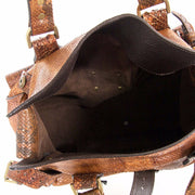 Buy an authentic second hand Mulberry Brown Python Shoulder Bag in very good condition at Labellov