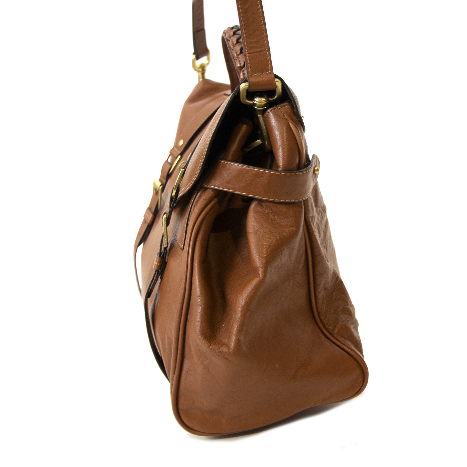 Mulberry Cognac Bayswater Bag