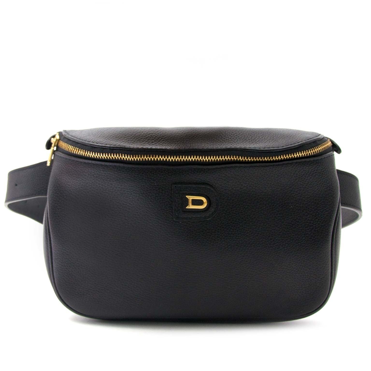 koop Delvaux Black Hip Bag bij labellov
