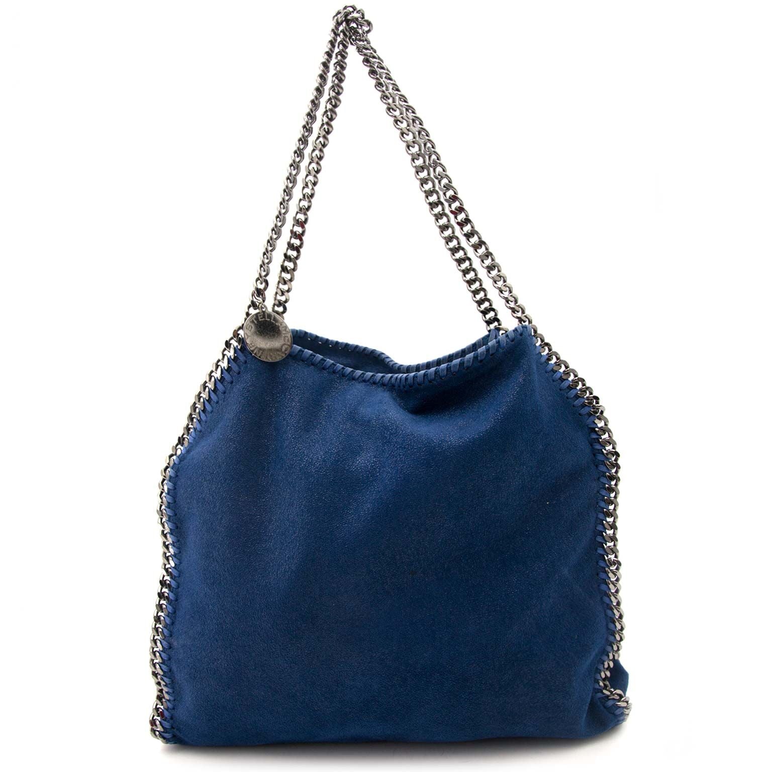 Stella McCartney blue navy falabella