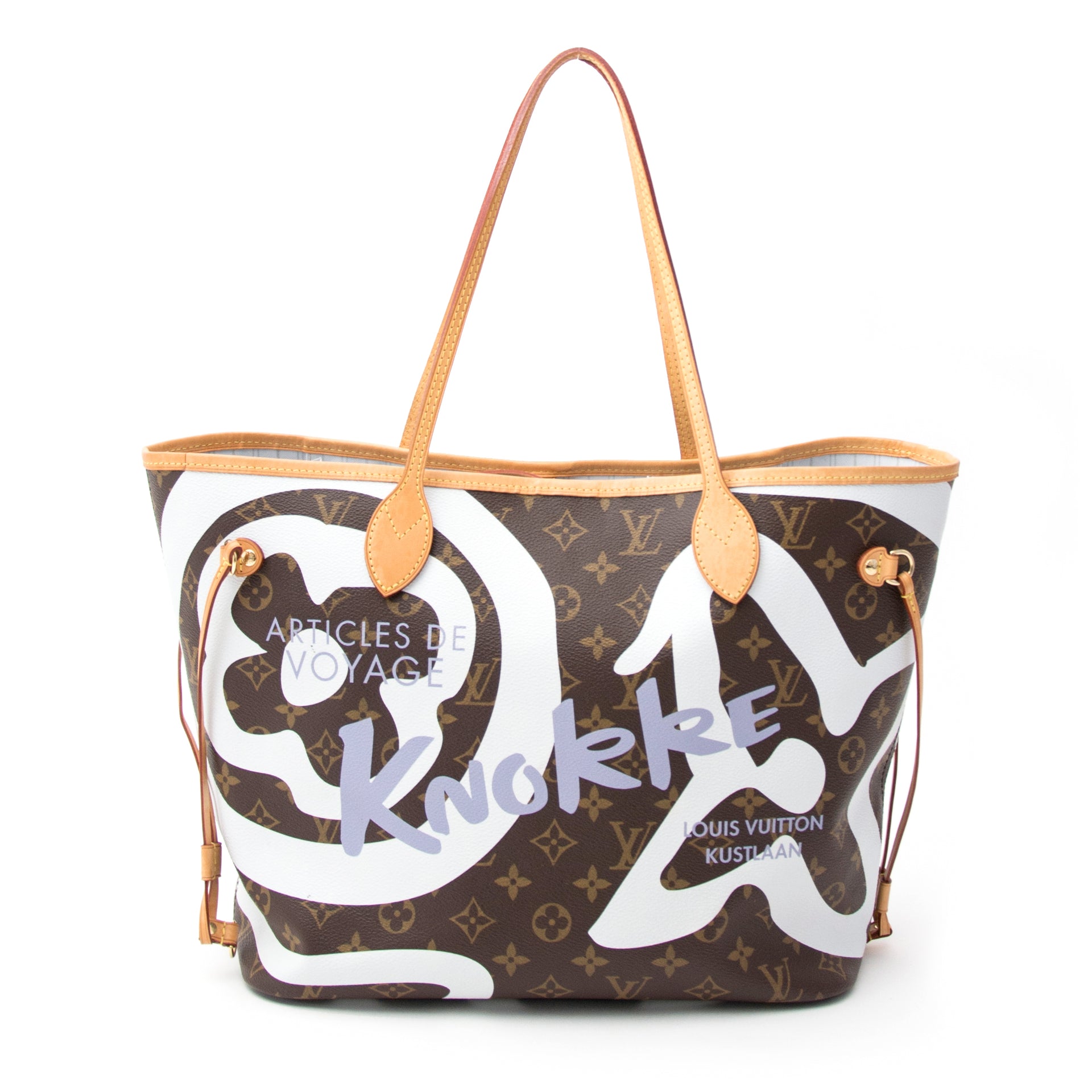 Louis Vuitton Limited Edition Neverfull 'Knokke' te koop exclusief bij Labellov tweedehands designer items
