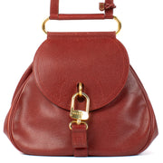 Shop 100% authentic Delvaux Red Cerceau Shoulder Bag at Labellov.com.