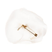 Shop 100% authentic Chanel White Camellia Brooch at Labellov.com.