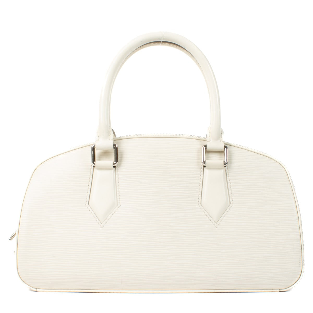 Sac Jasmin en cuir Epi blanc Louis Vuitton