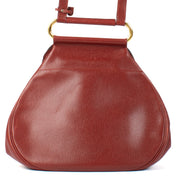 Shop 100% authentic Delvaux Red Cerceau Shoulder Bag at Labellov.com.