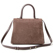 Delvaux Brillant MM Dark Brown Nubuck GHW veilig online shoppen webshop Antwerpen België LabelLOV designer merken luxemerken luxetassen tassen handtassen mode stijl
