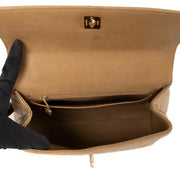 Shop 100% authentic Chanel Beige Lambskin Vintage Coco Handle Bag at Labellov.com.