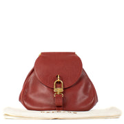 Shop 100% authentic Delvaux Red Cerceau Shoulder Bag at Labellov.com.