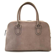 tweedehands elvaux Taupe Leather Boston Bag te koop bij labellov