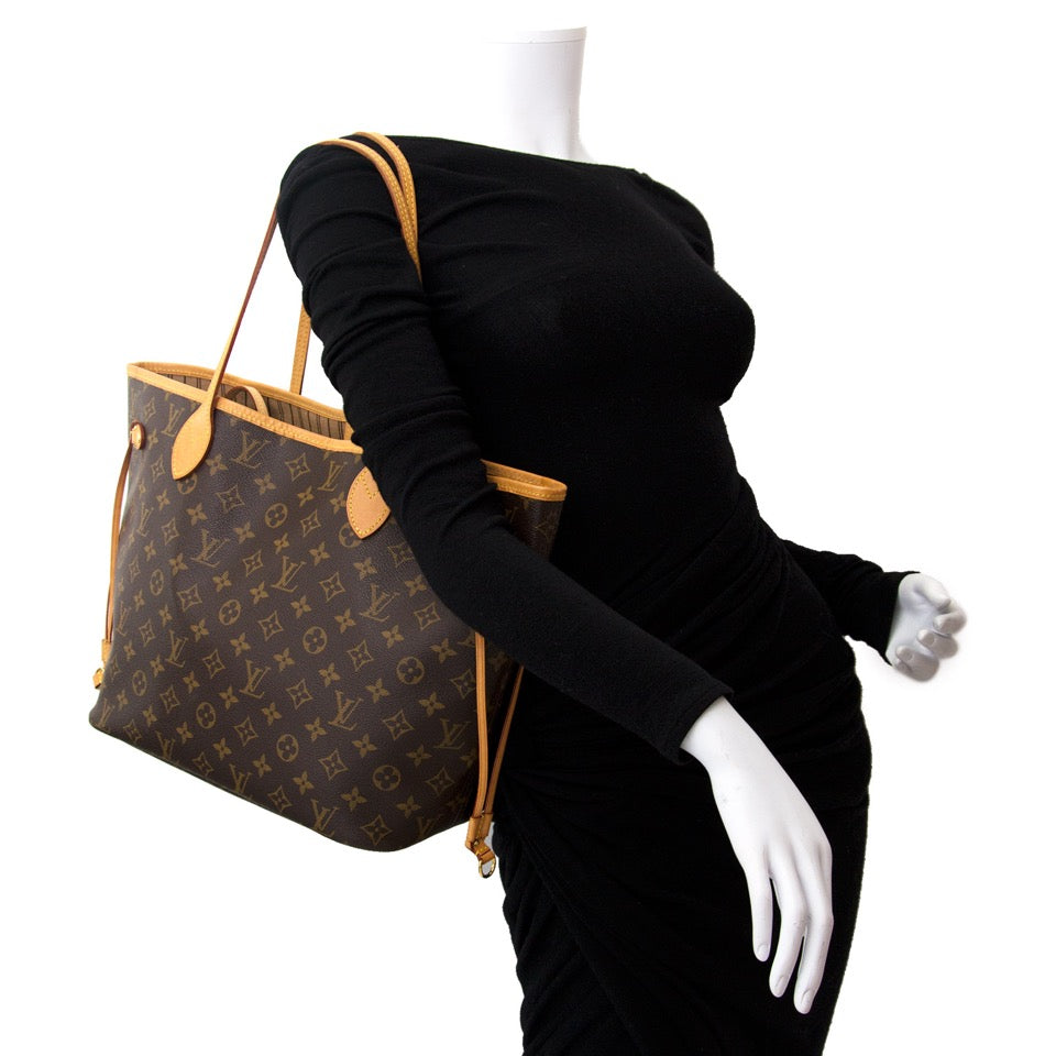 koop veilig online aan de beste prijs Louis Vuitton Neverfull Monogram antwerpen, belgie