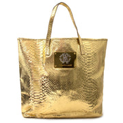 Gouden Roberto Cavalli tote bag bij labellov