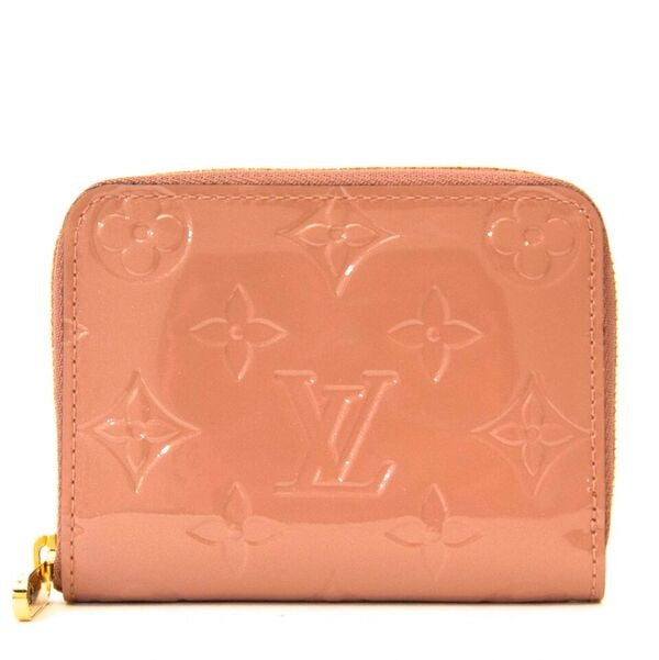 Louis Vuitton Zippy Coin Purse Rose Velours