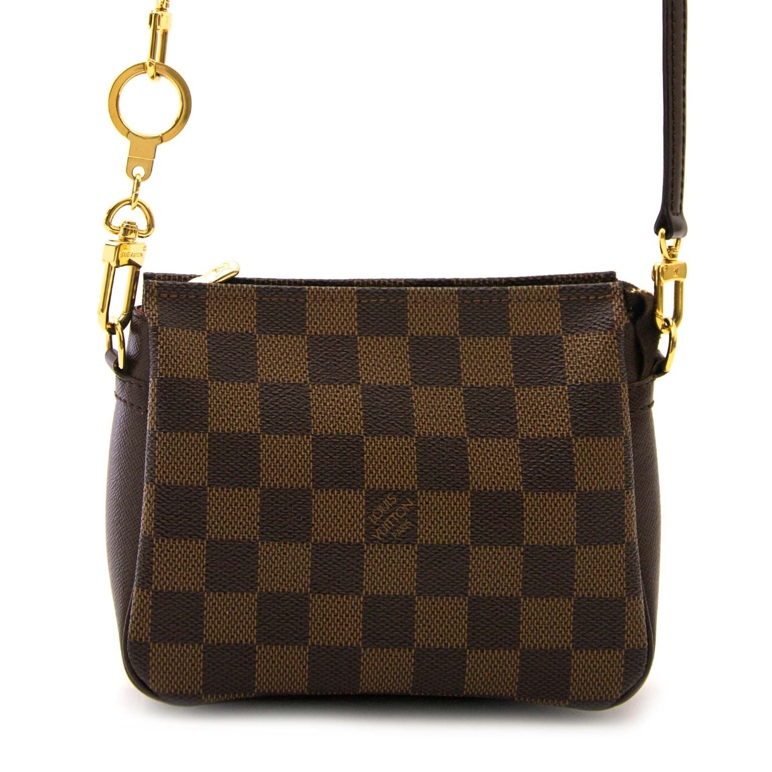 buy Louis Vuitton Navona Ebene Damier Pouch Bag at labellov for a goed price