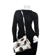 authentic Dolce & Gabbana White Leather Miss Sicily Medium Shoulder bag for sale at labellov.com