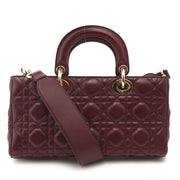 tweedehands lederen dior tas