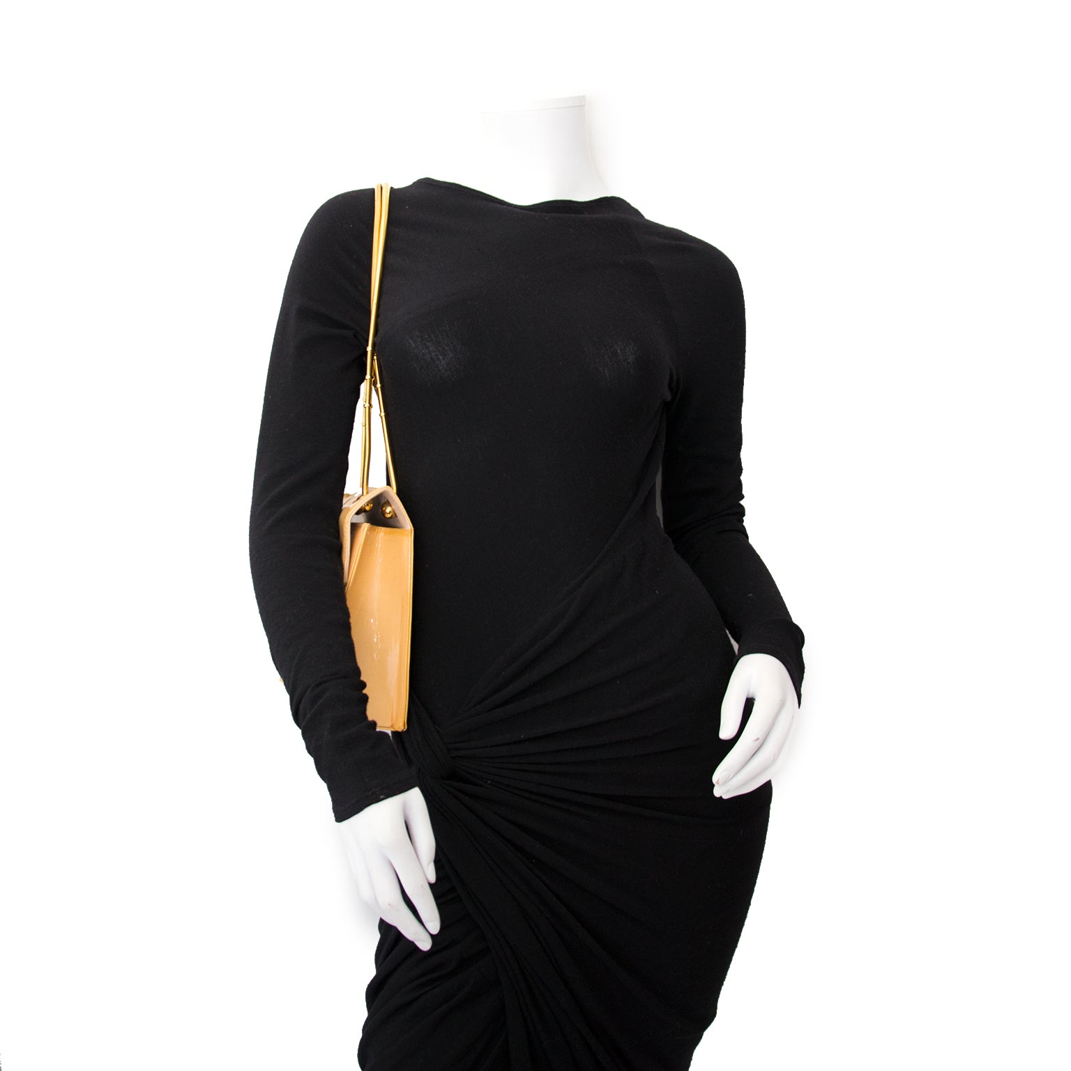 Chanel Moutarde Patent Flap Bag
