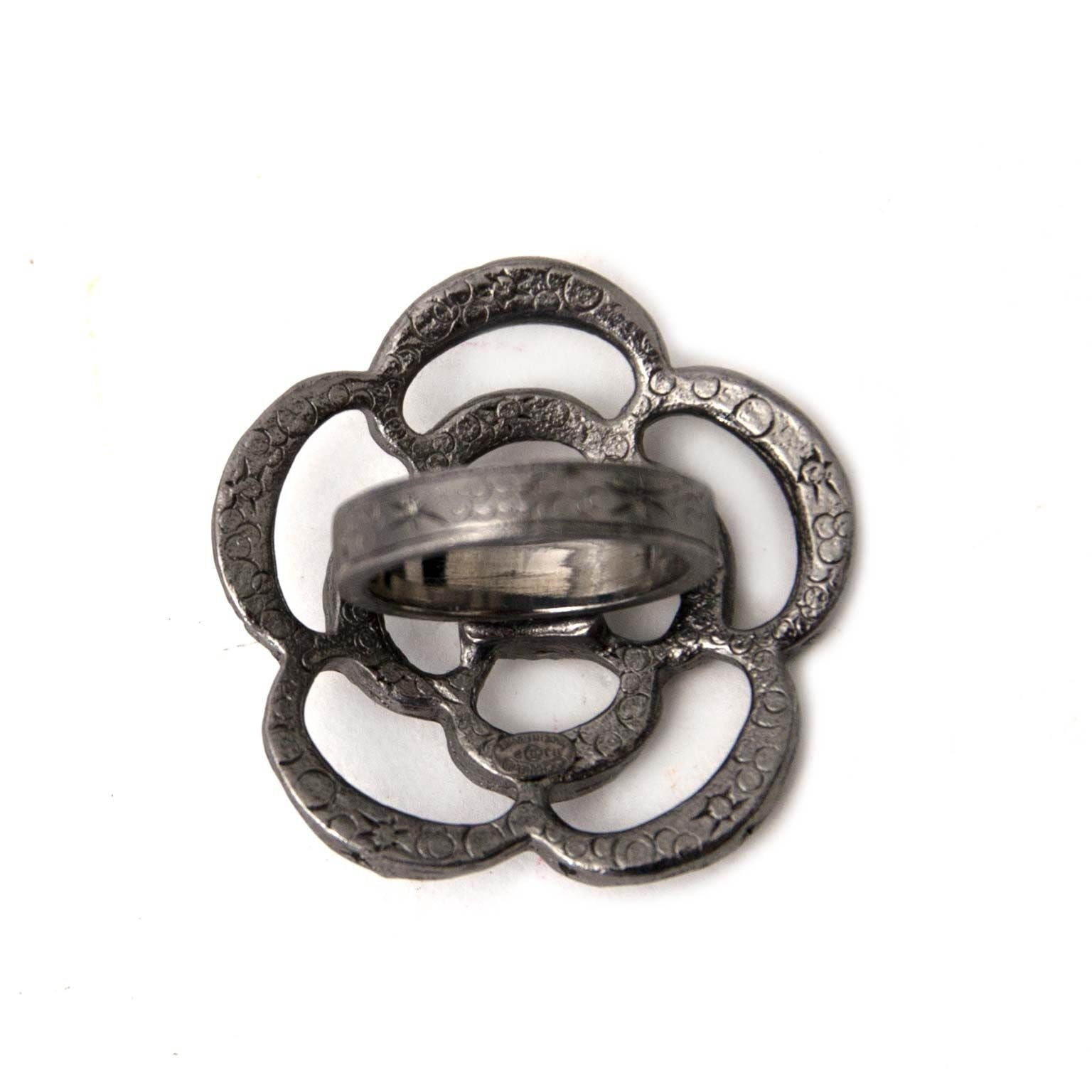 buy secondhand chanel camellia ring at labellov.com