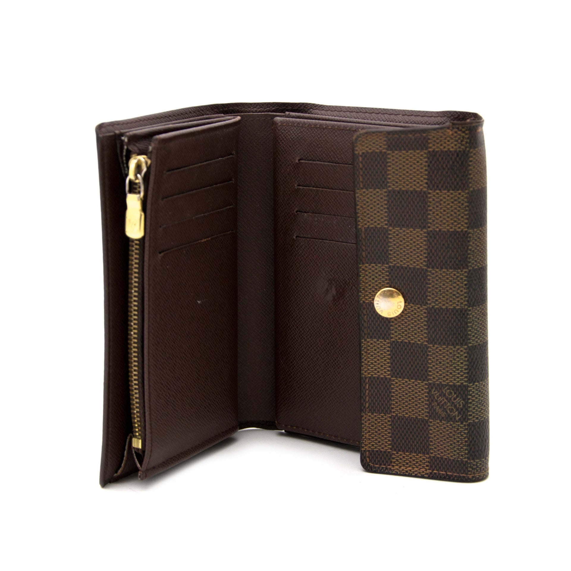Achetez authentique damier Louis Vuitton portefeuille chez Labellov