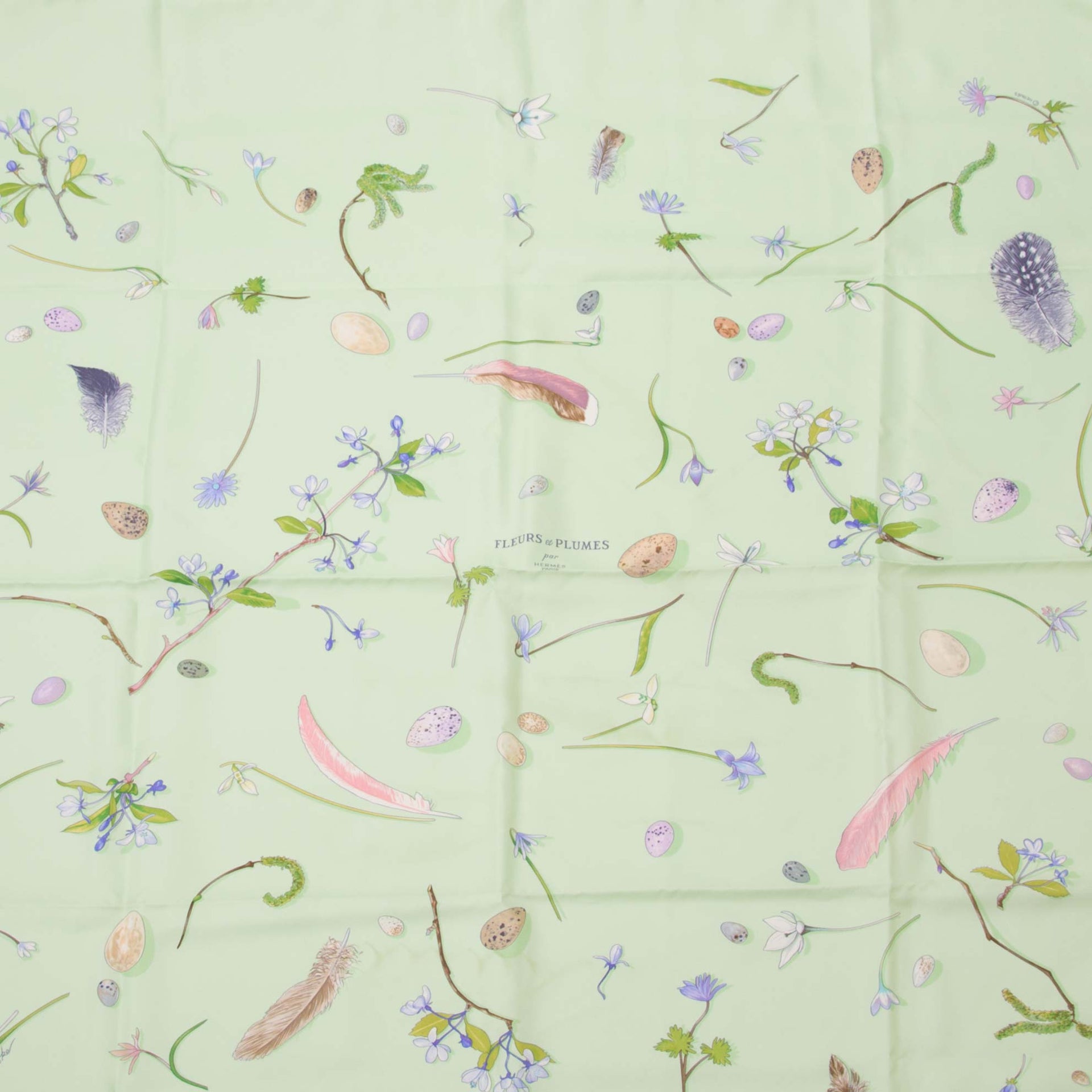 hermes carre fleurs et plumes now online at labellov.com