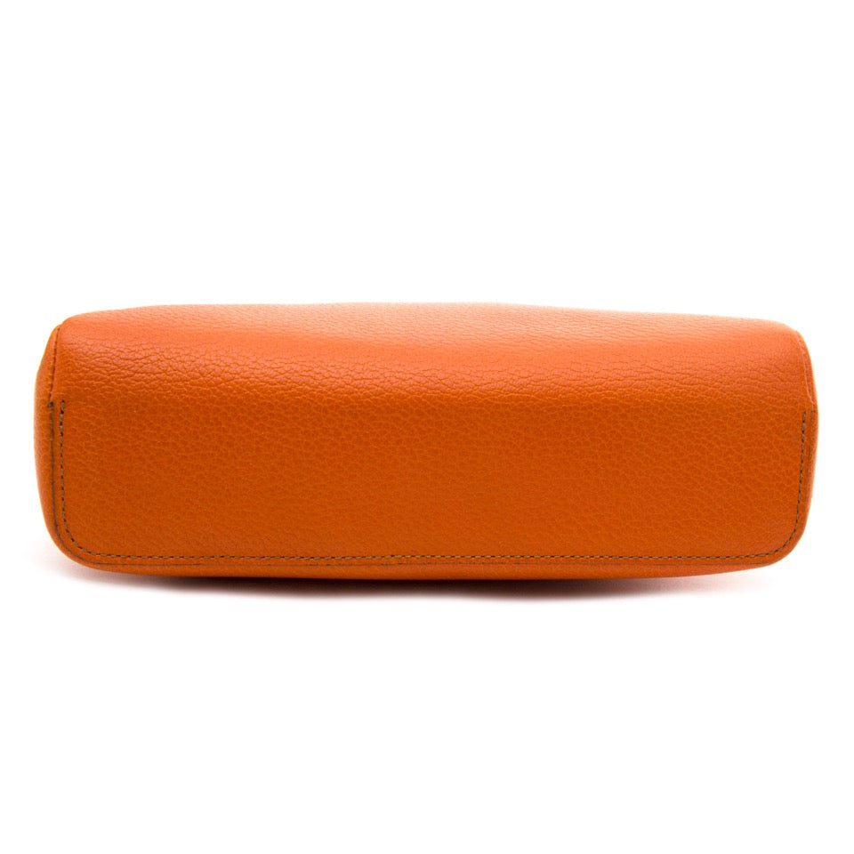 We buy and sell your Delvaux Deux Orange Top Handle Bags for the best price