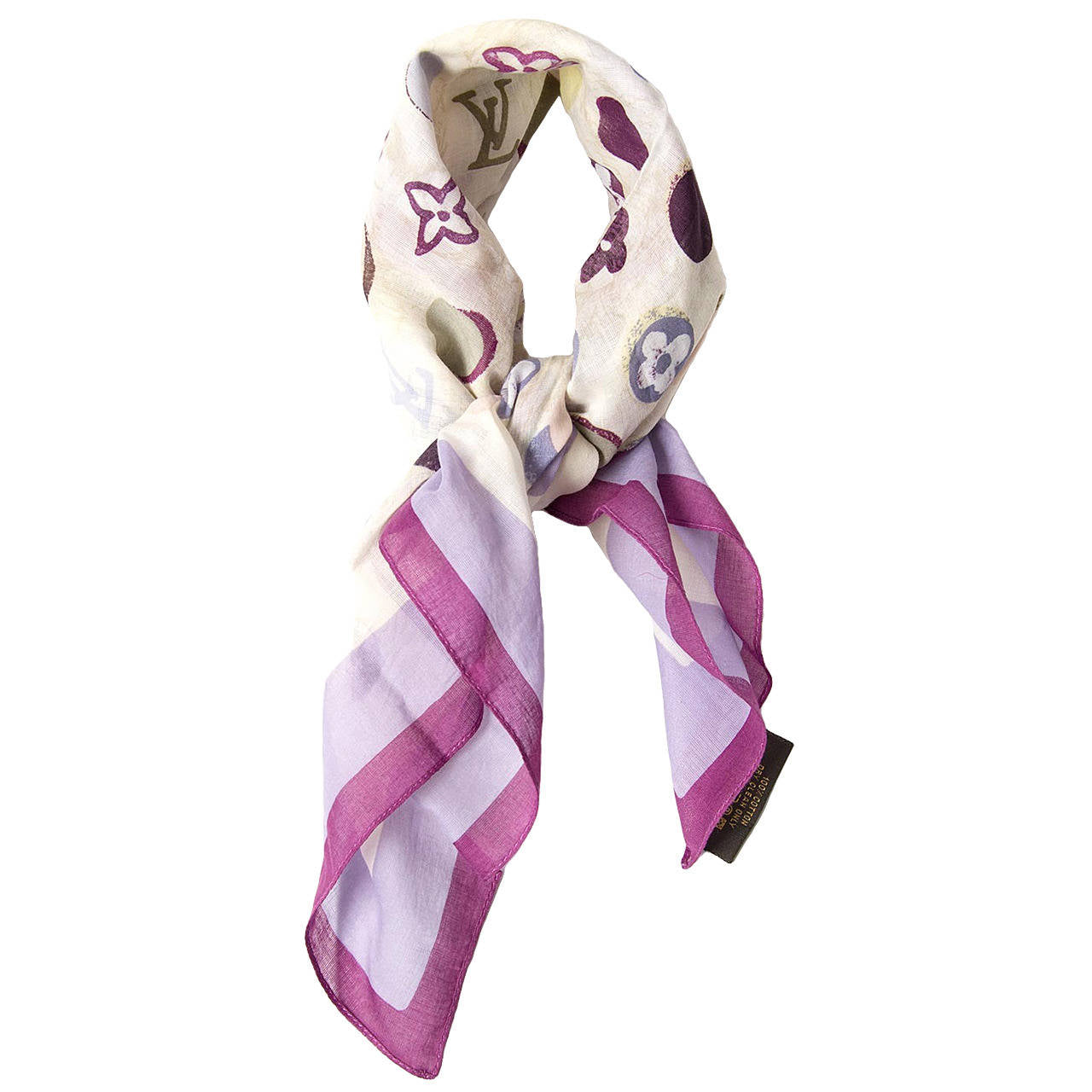 Louis Vuitton Polka Dots Scarf